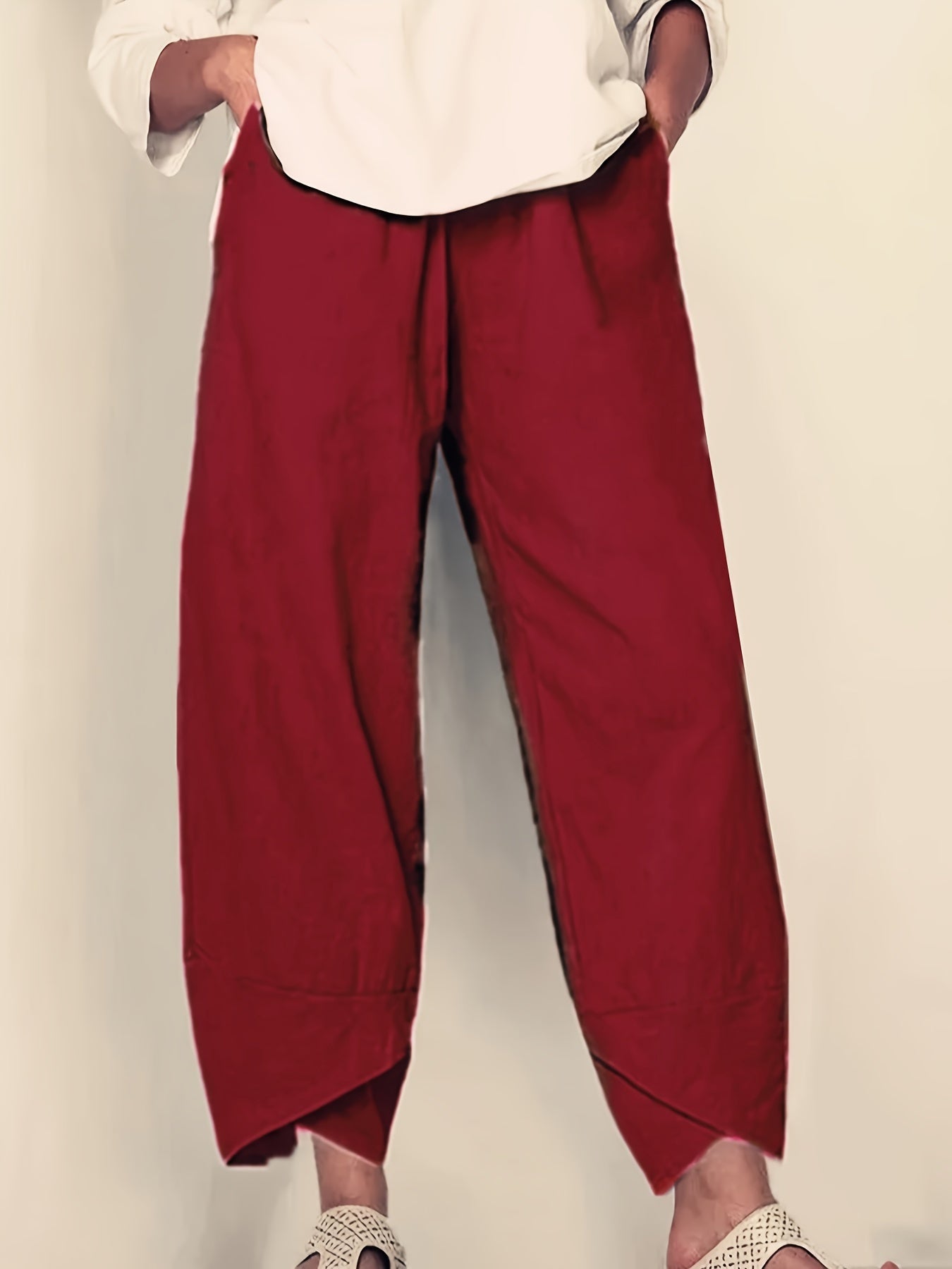 JUDITH | Elegant and Comfortable Trousers with Side Pockets