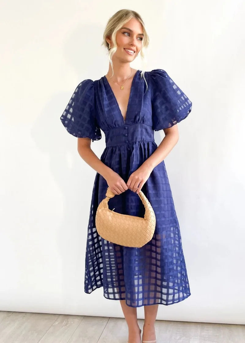 LENA | Puff Sleeve Dress