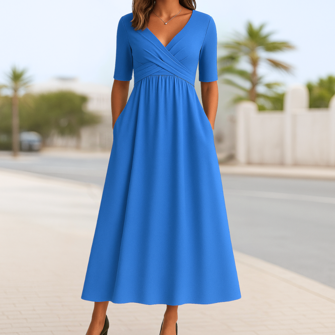 NIKA | Elegant and Tummy Flattering Dress
