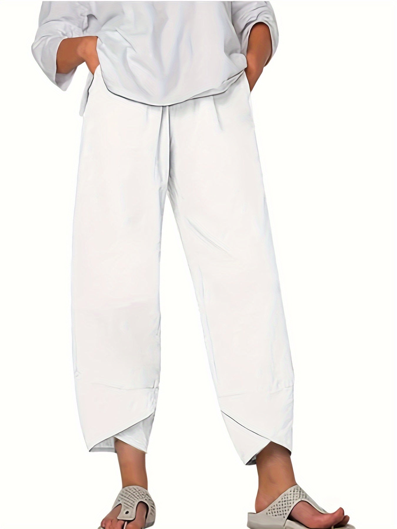 JUDITH | Elegant and Comfortable Trousers with Side Pockets