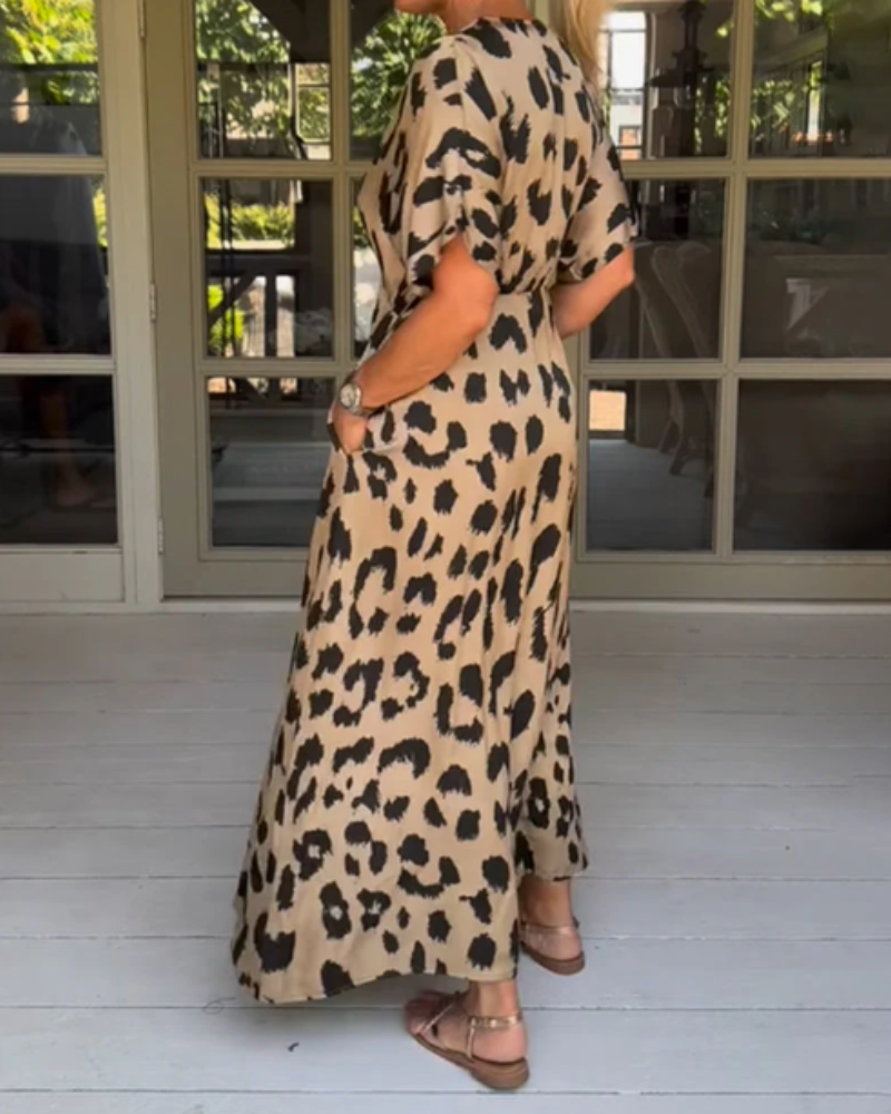 MARISA | Fashion Leopard Print Dress