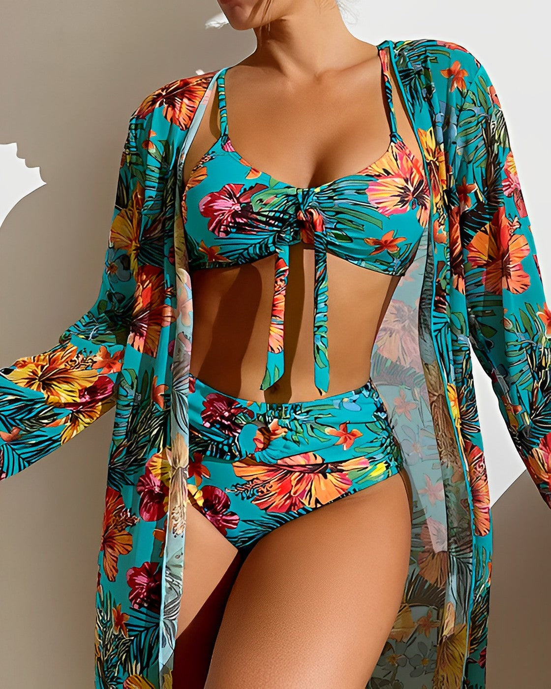 Dagna - Luxury Bikini Set with Pareo