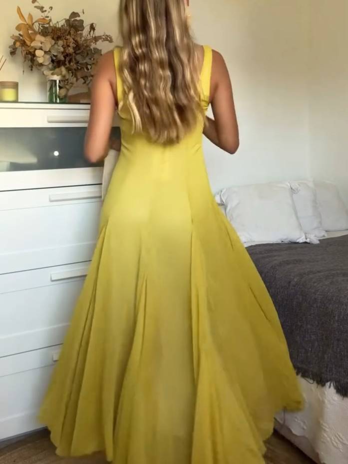 EMMAI | Yellow Flowy Dress