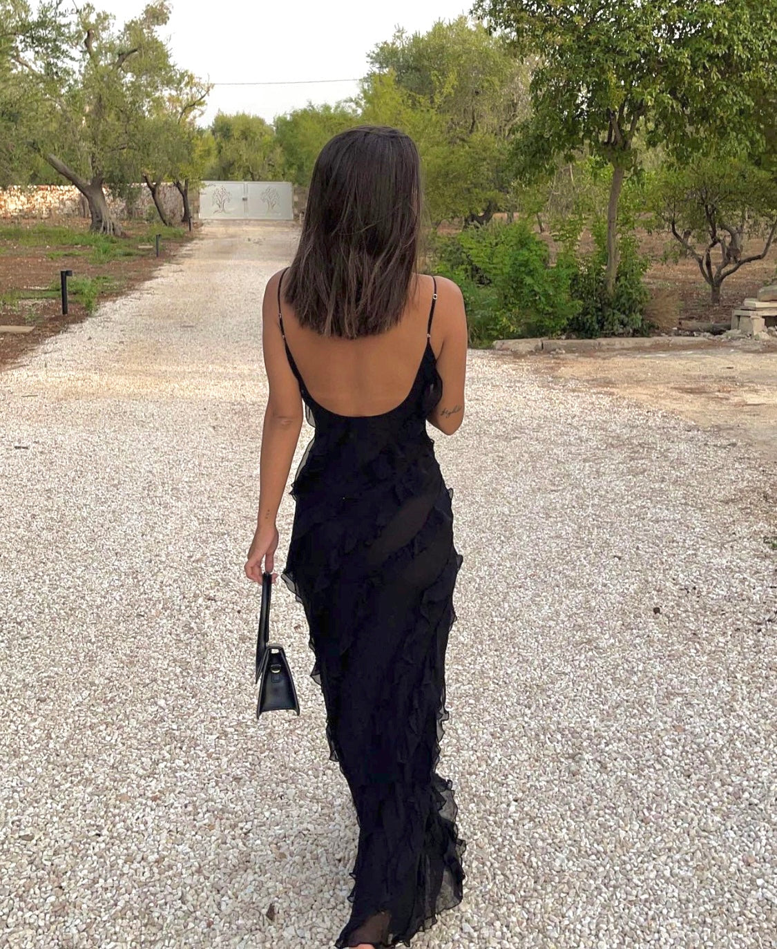 ZARA | Ruffled Dress