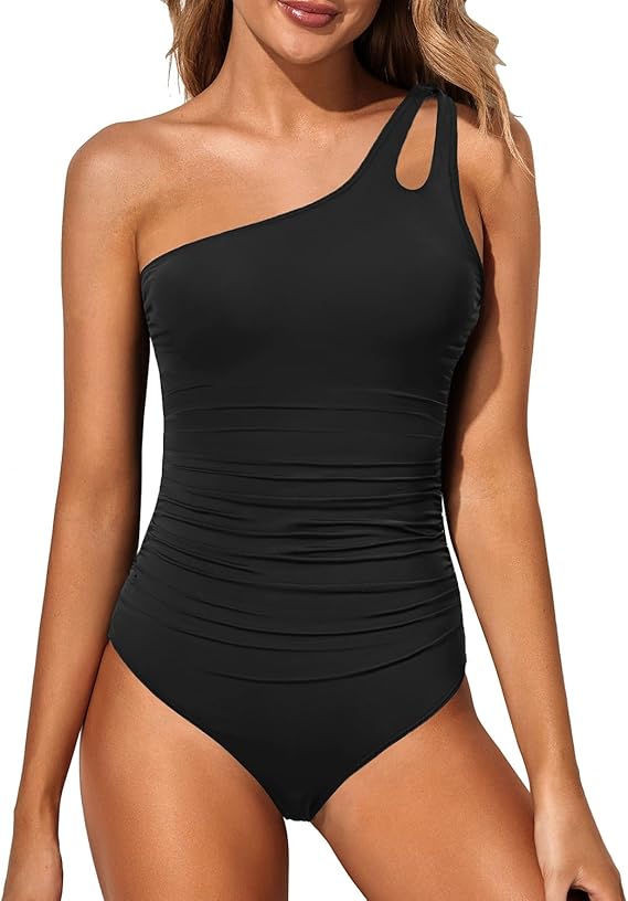 MIRAWA | One-Shoulder Swimsuit for Shaping the Silhouette