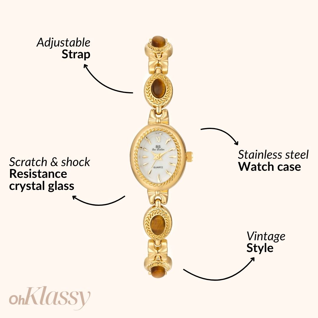 Eloise | Gold White