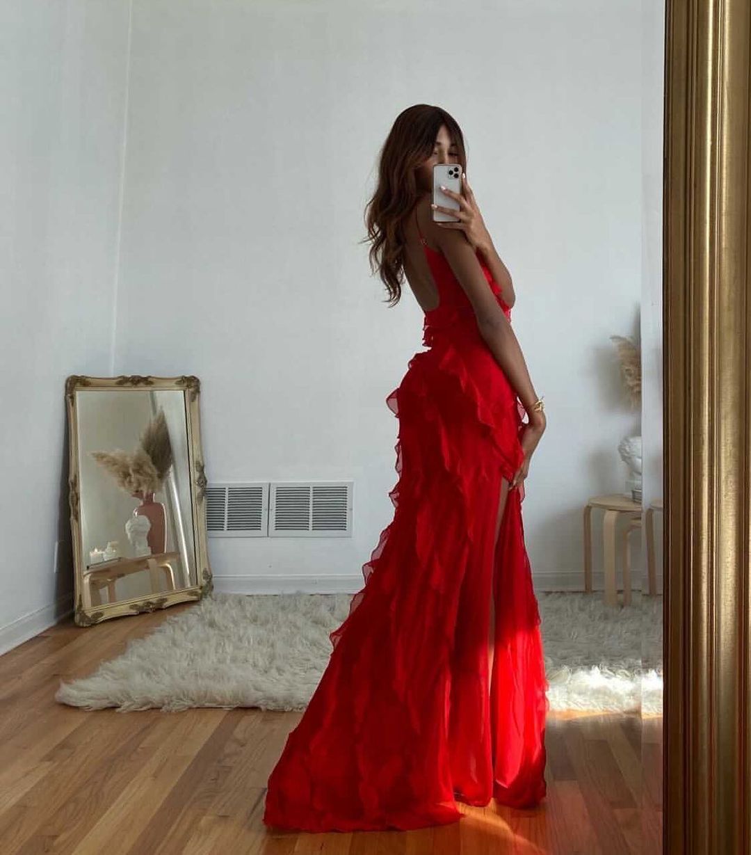 ZARA | Ruffled Dress