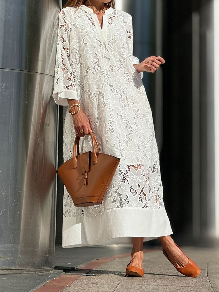 FRANCISCA | Elegant Dress with Edges