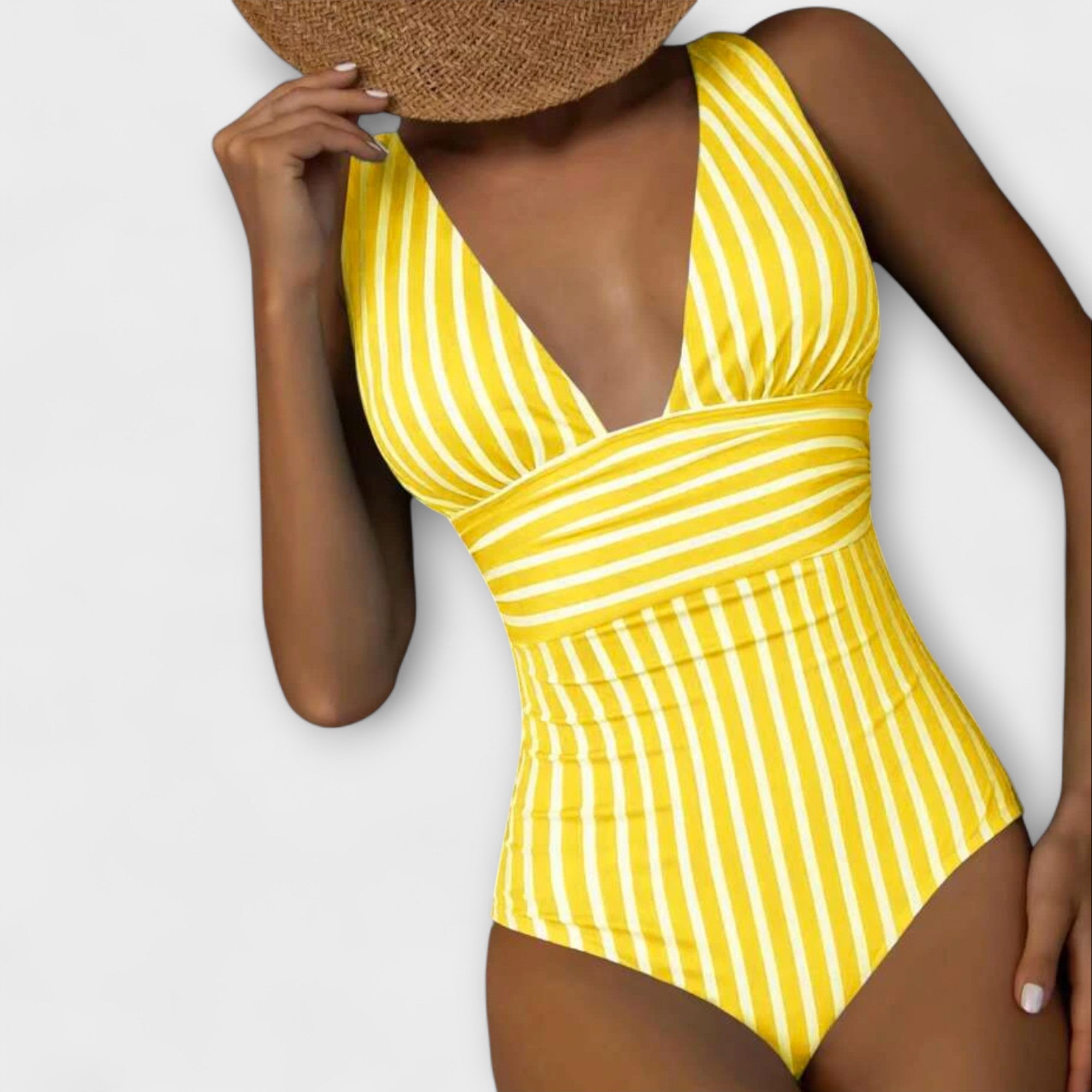JOWITA | Striped One-Piece Swimsuit