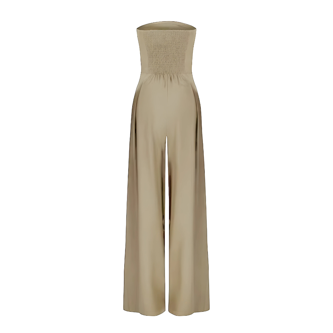 MILENA | Elegant Strapless Jumpsuit