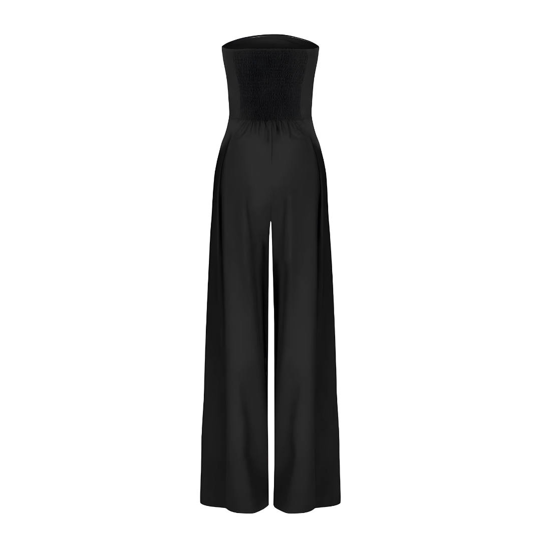 MILENA | Elegant Strapless Jumpsuit