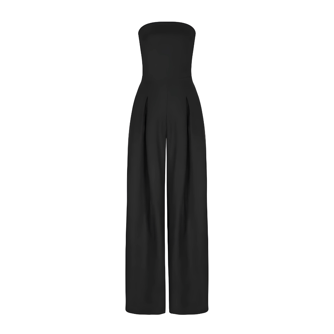 MILENA | Elegant Strapless Jumpsuit