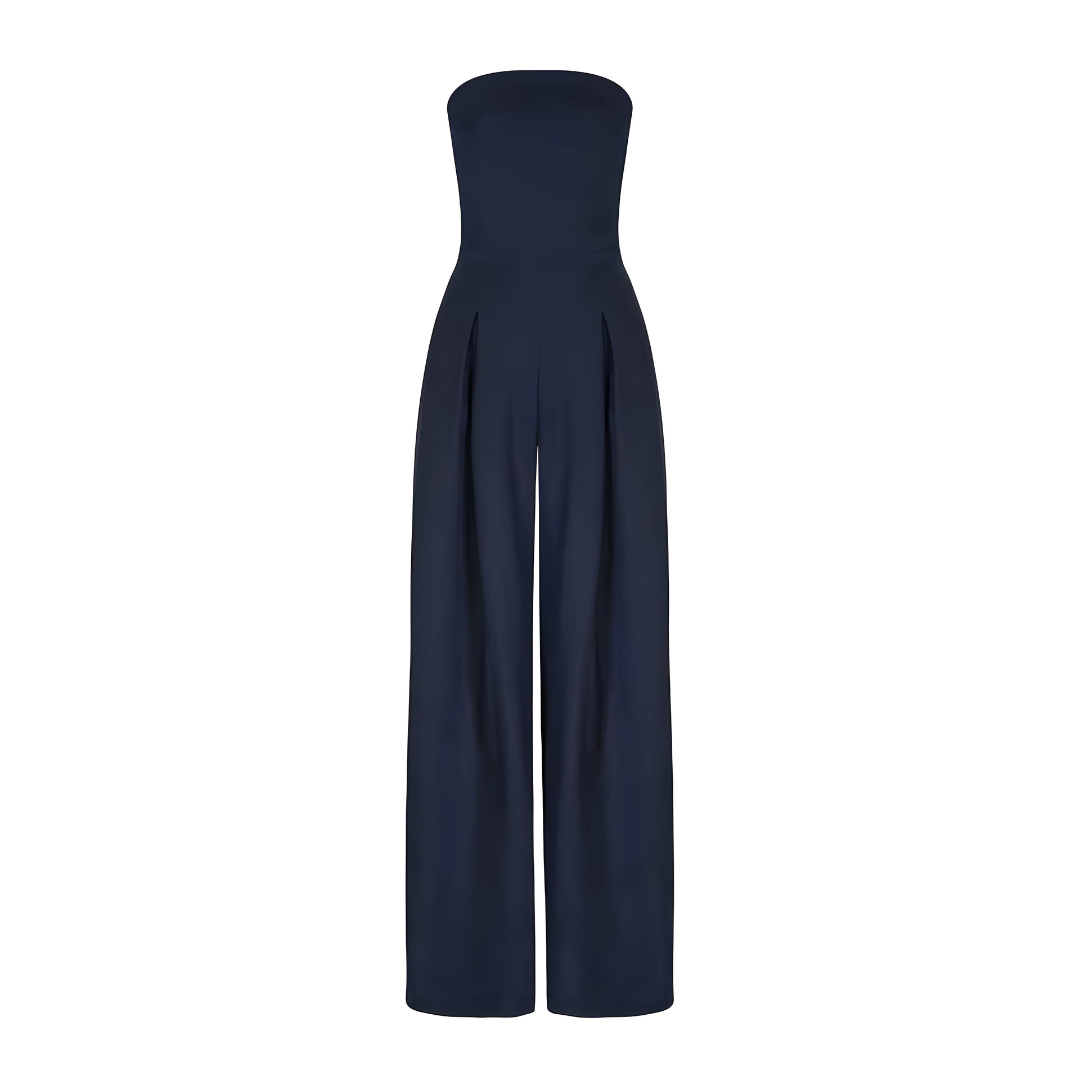 MILENA | Elegant Strapless Jumpsuit