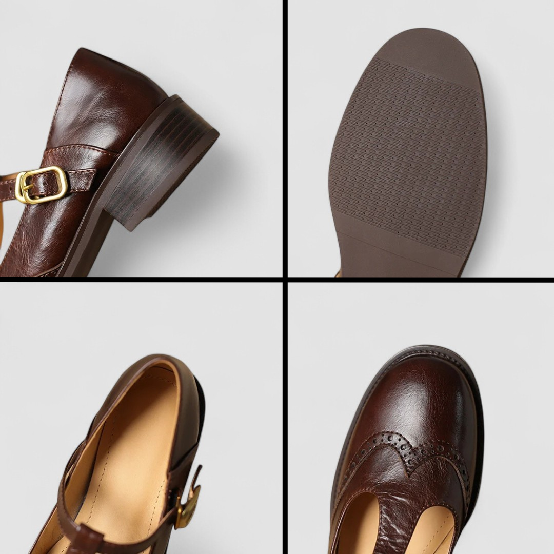 MAISIE | Elegant Orthopaedic Mary Jane Shoes