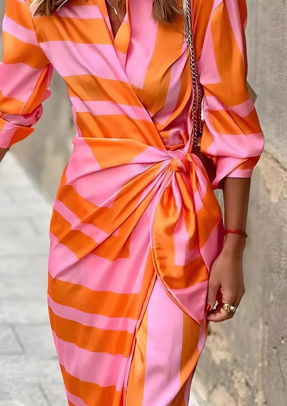 BELÉN | Wrap Dress with Print