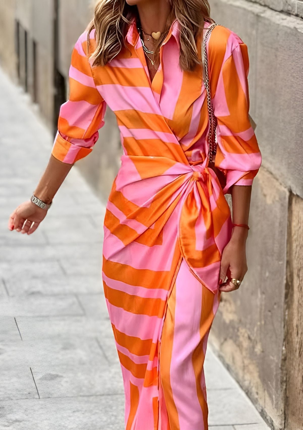 BELÉN | Wrap Dress with Print