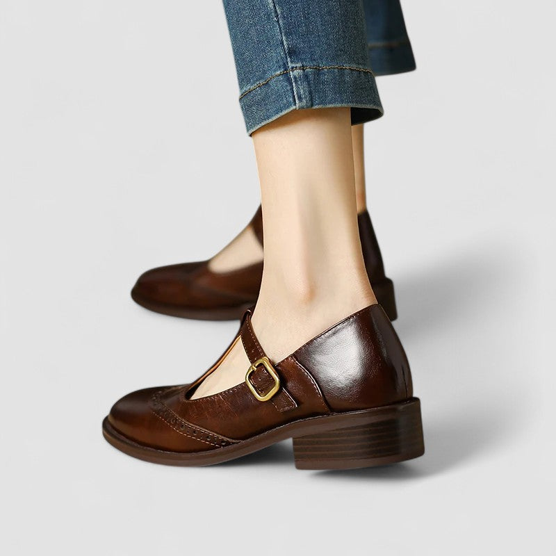 MAISIE | Elegant Orthopaedic Mary Jane Shoes