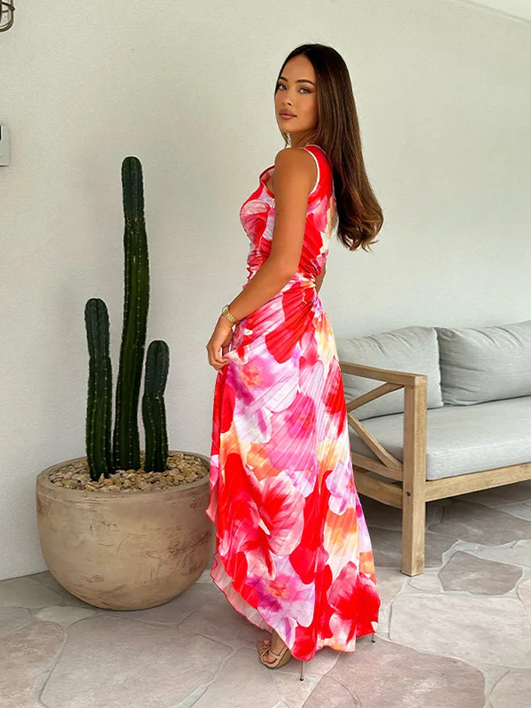 KATIE | Spring Pleated Dress