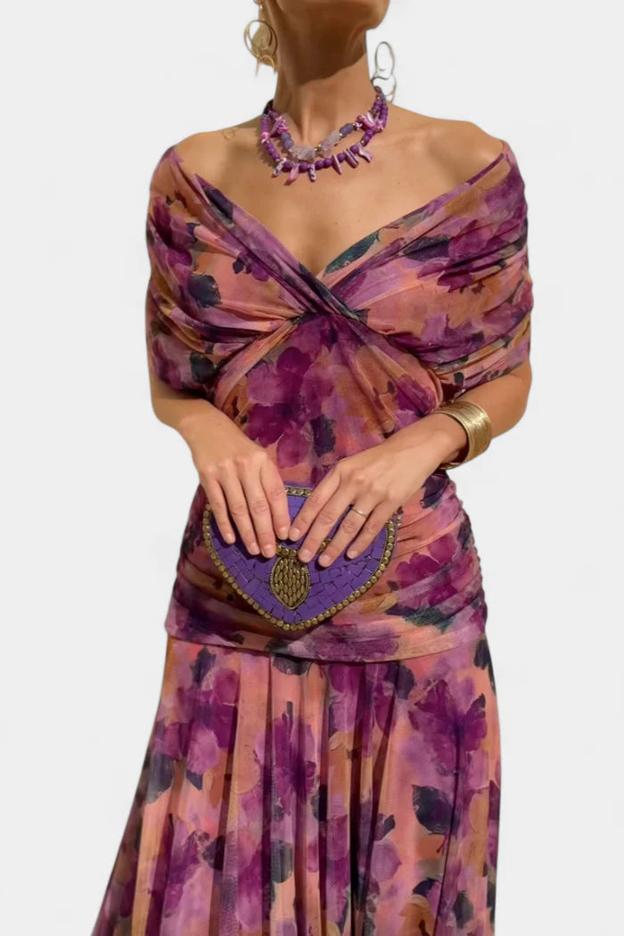 PRISCILLA | Tulle Maxi Dress
