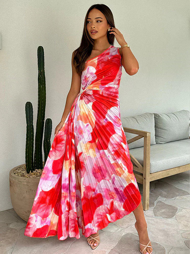 KATIE | Spring Pleated Dress