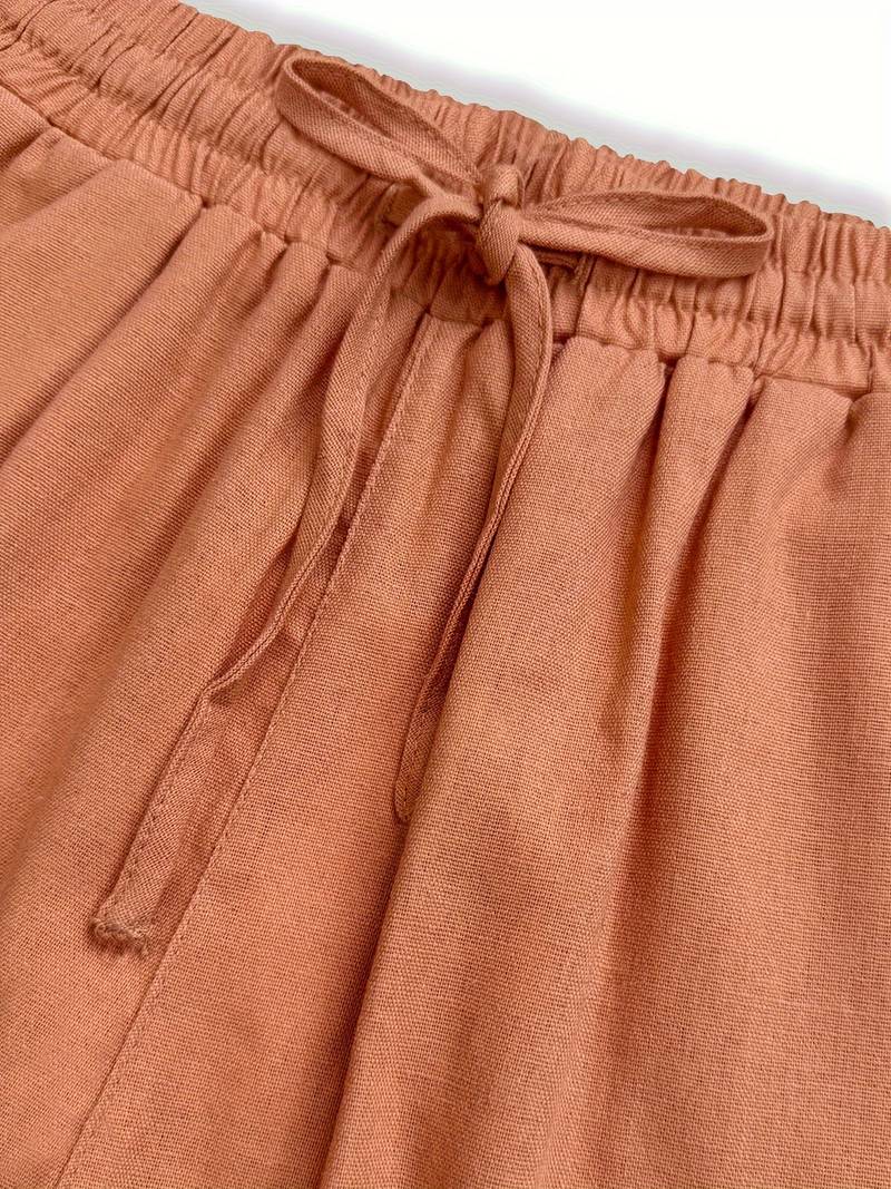 TINA | Loose Linen Trousers