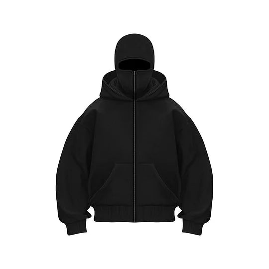 MAYO | Trendy Two-Layered Hooded Sweatshirt