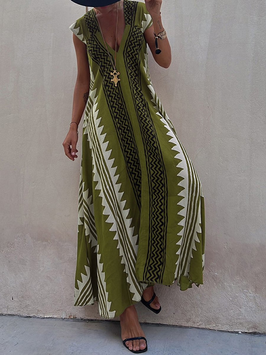 NOELIA | Sleeveless Dress with V-Neck
