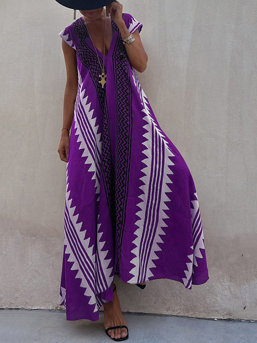 NOELIA | Sleeveless Dress with V-Neck