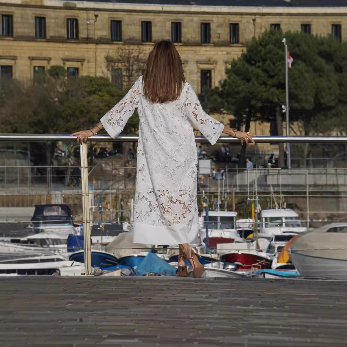 FRANCISCA | Elegant Dress with Edges