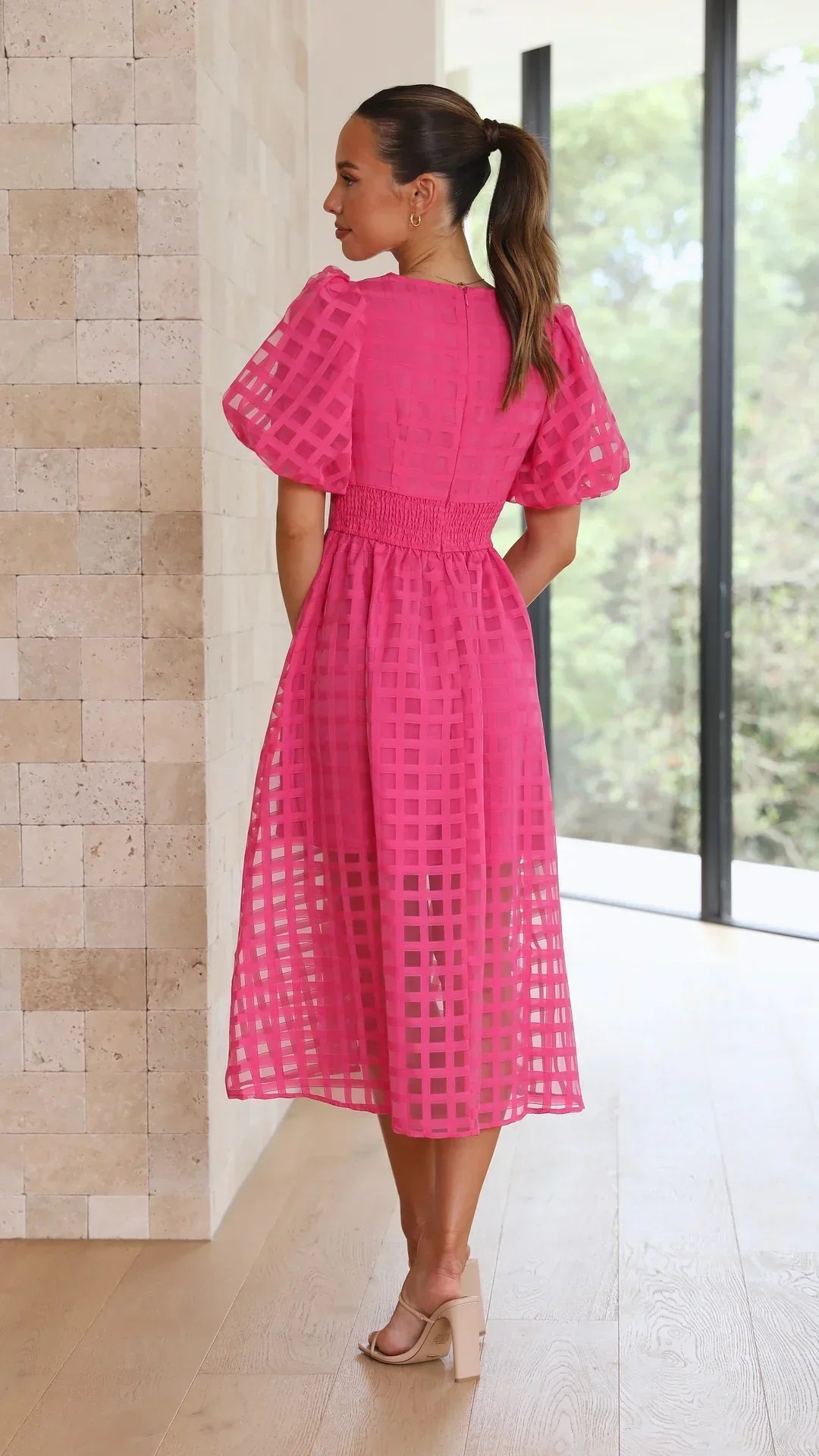 LENA | Puff Sleeve Dress