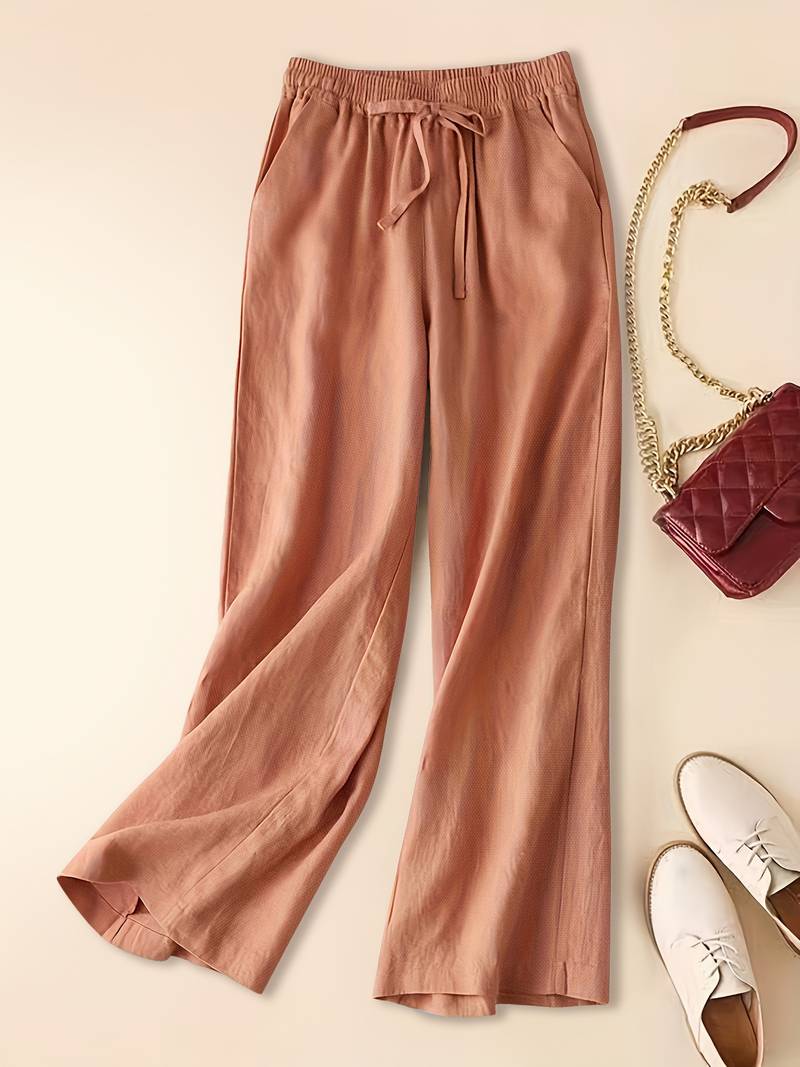 TINA | Loose Linen Trousers
