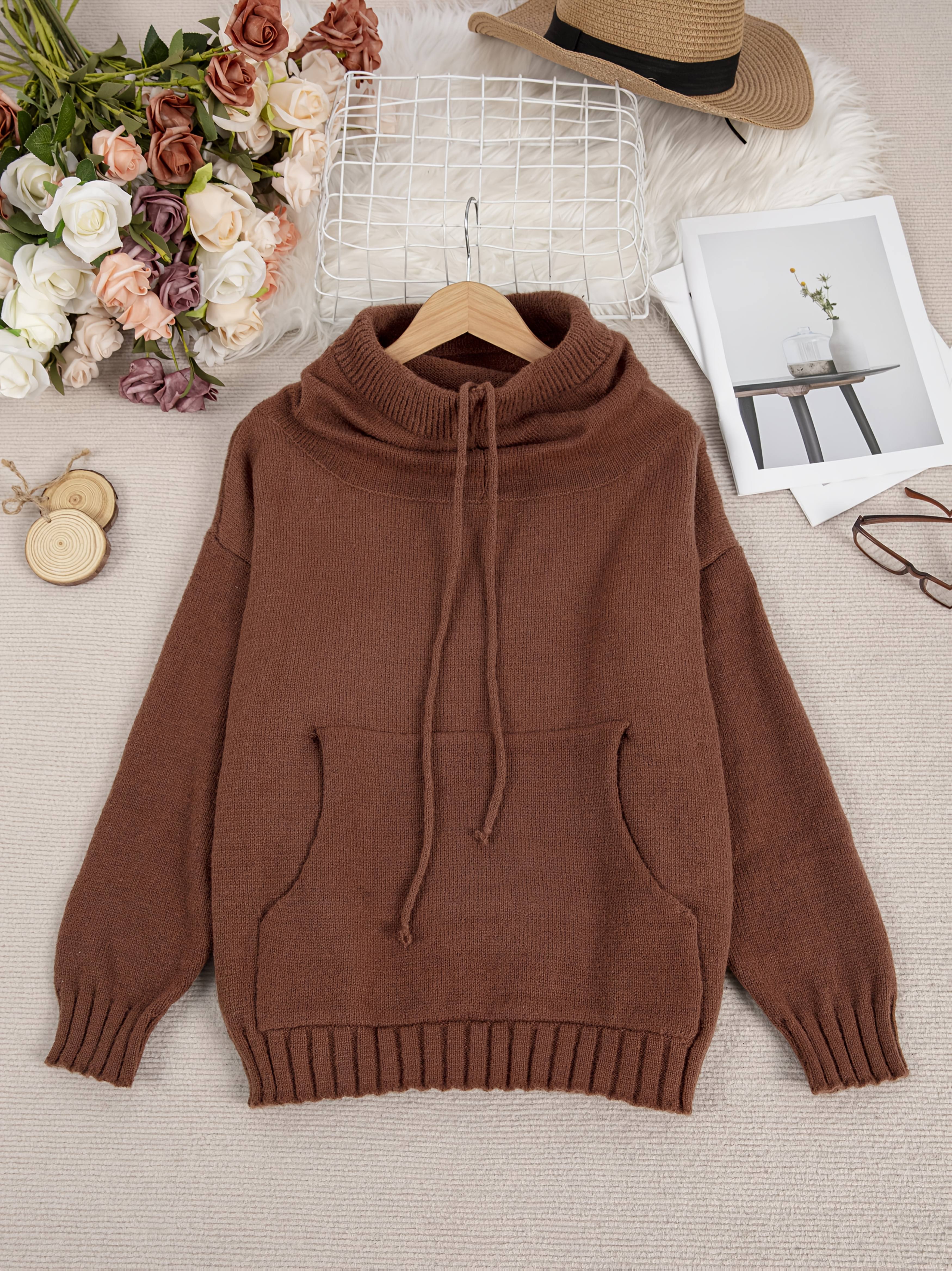 ZELINA | Long Sleeve Sweater with Pocket