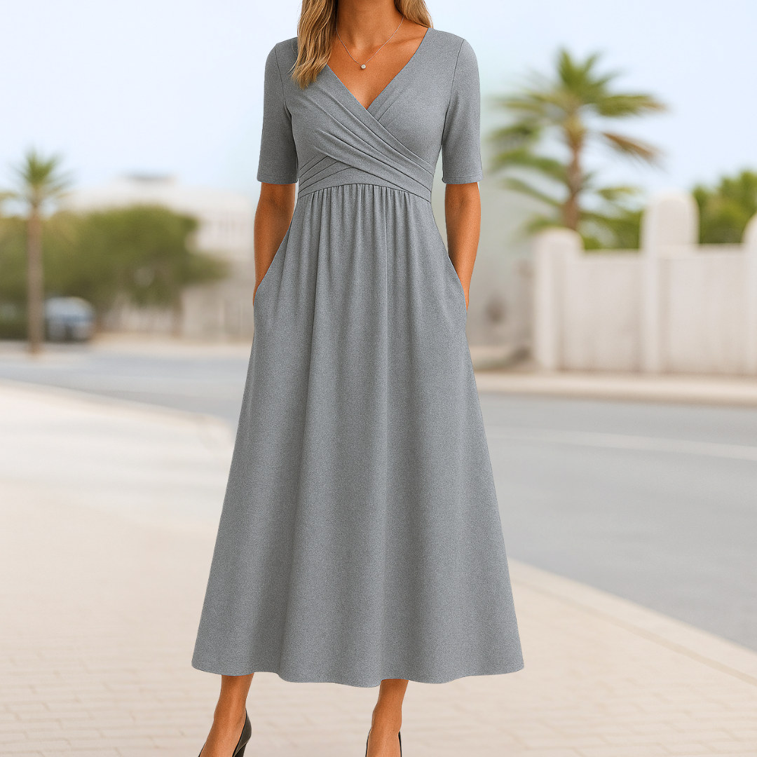 NIKA | Elegant and Tummy Flattering Dress