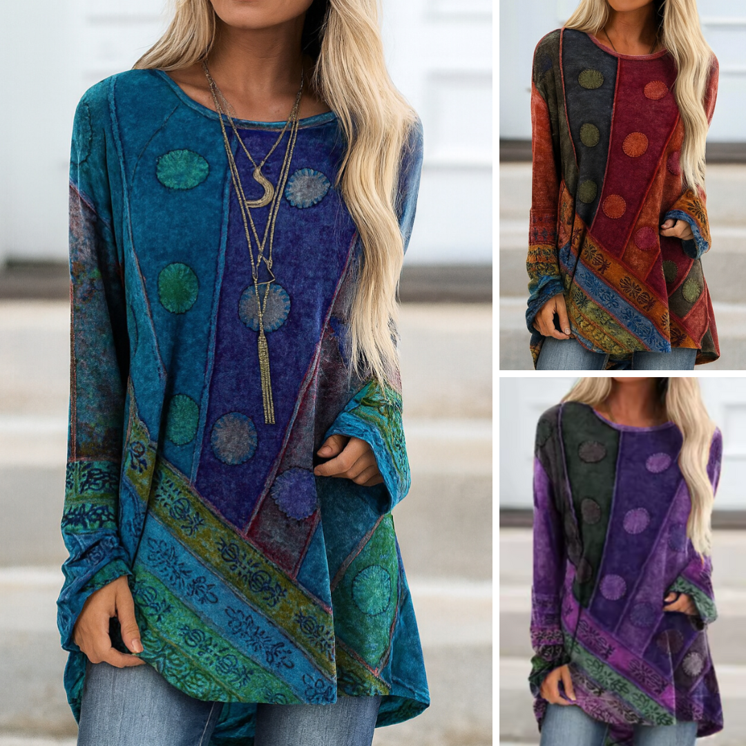 BRIANA | Vintage Elegant Casual Blouse