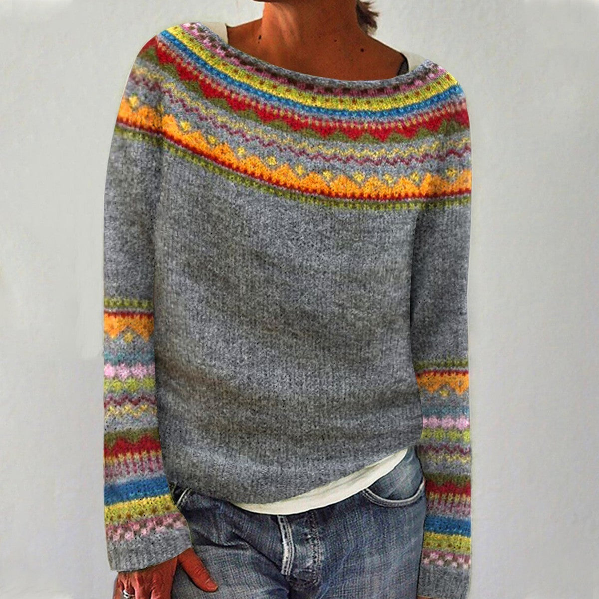 EMILY | Cosy Retro Sweater