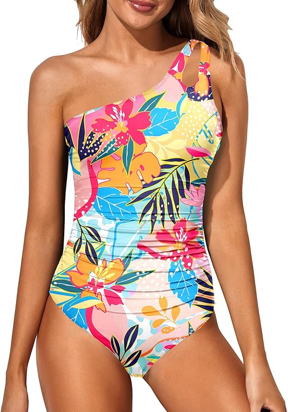 MIRAWA | One-Shoulder Swimsuit for Shaping the Silhouette