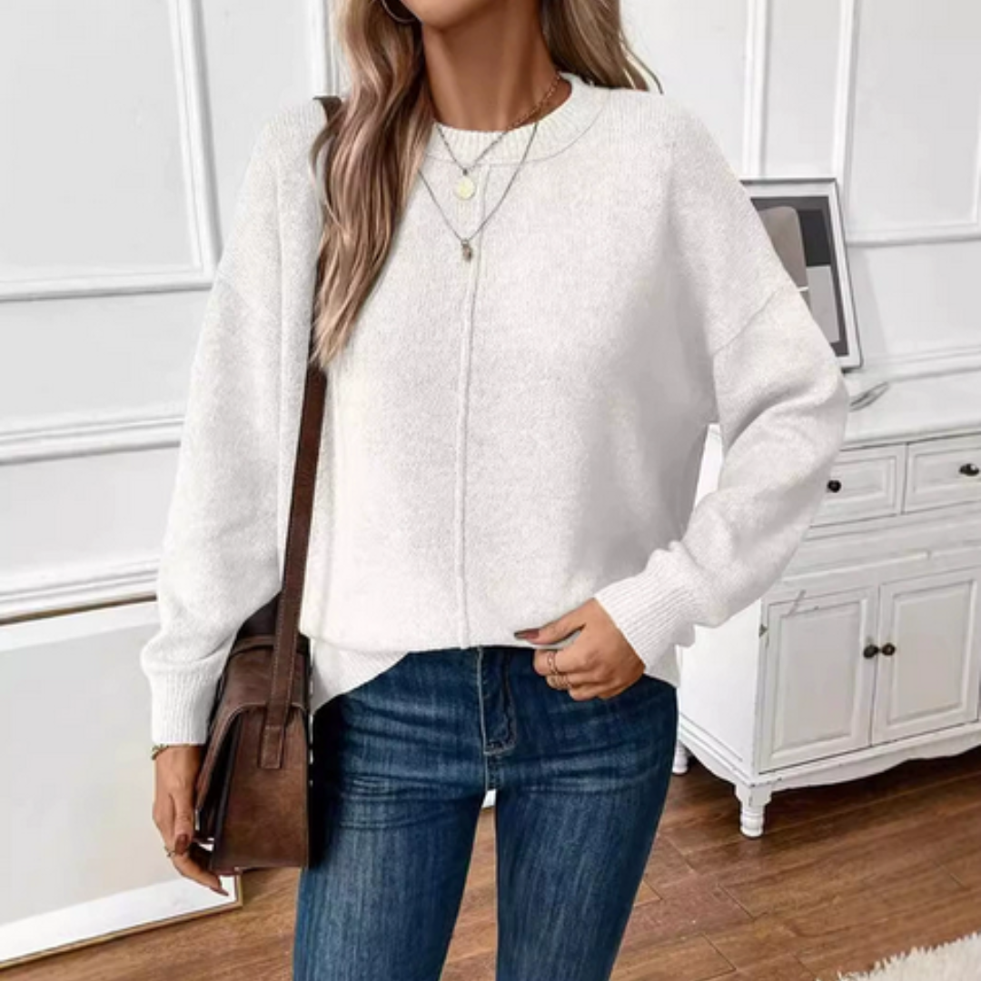 CHRYSA | Casual Soft Knit Sweater