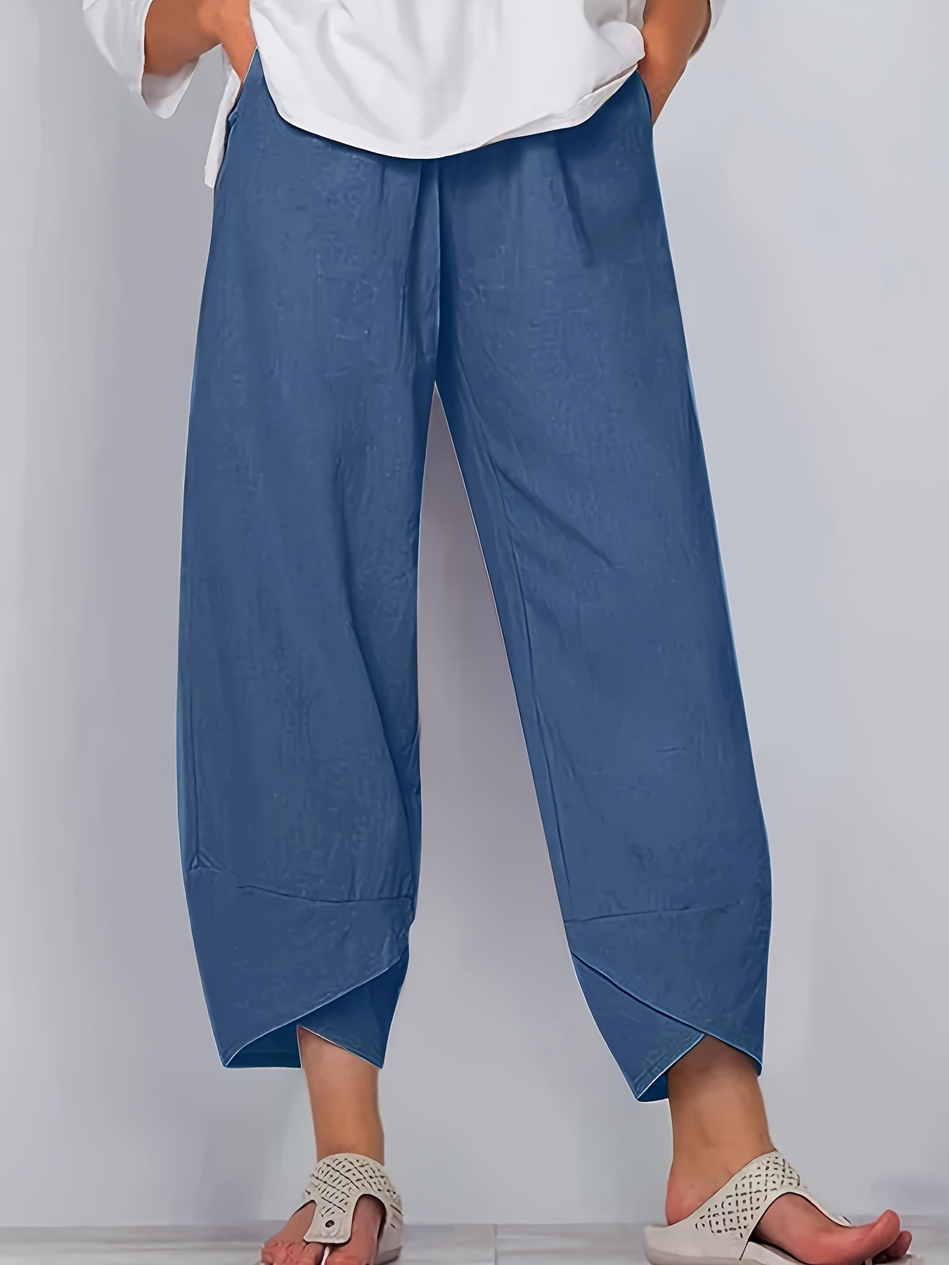 JUDITH | Elegant and Comfortable Trousers with Side Pockets