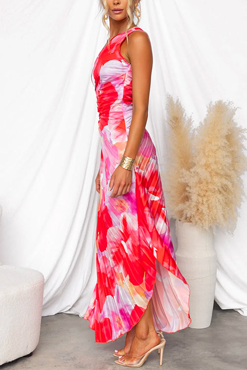 KATIE | Spring Pleated Dress