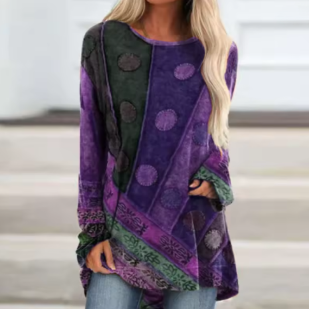BRIANA | Vintage Elegant Casual Blouse