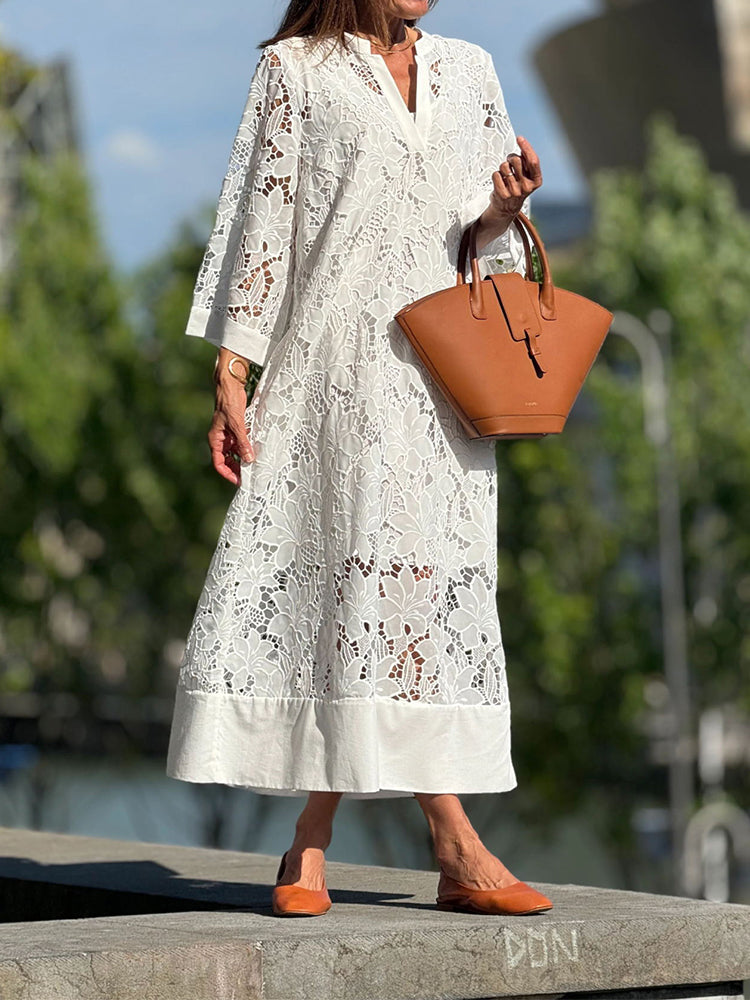 FRANCISCA | Elegant Dress with Edges