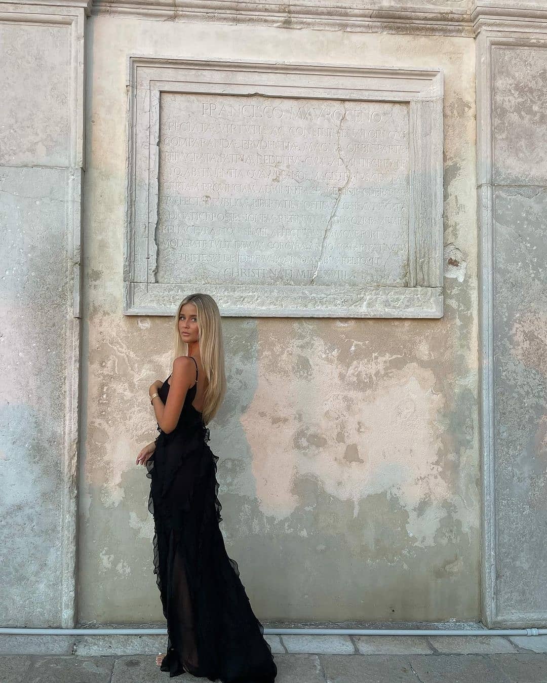 ZARA | Ruffled Dress