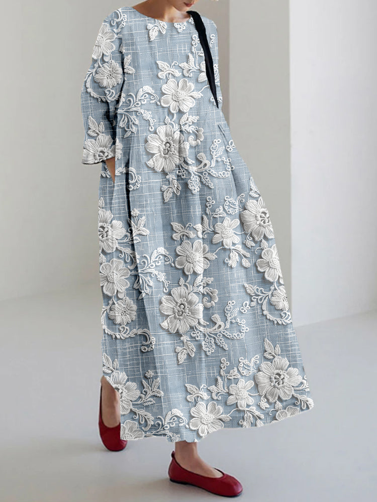 OLIVIA | Graceful Printed Dress