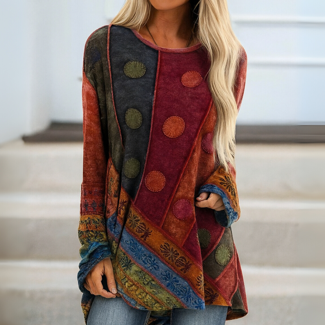 BRIANA | Vintage Elegant Casual Blouse