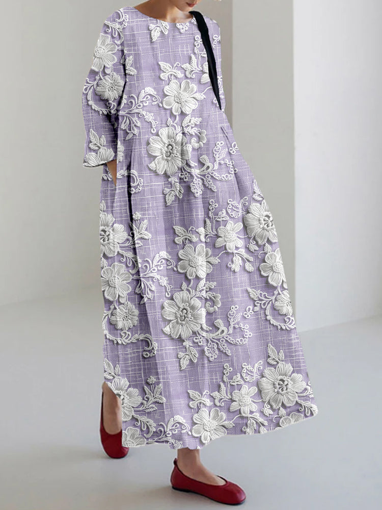 OLIVIA | Graceful Printed Dress