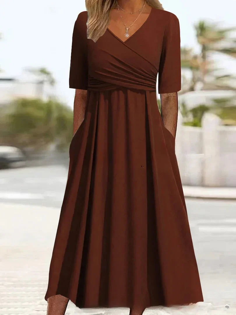 NIKA | Elegant and Tummy Flattering Dress