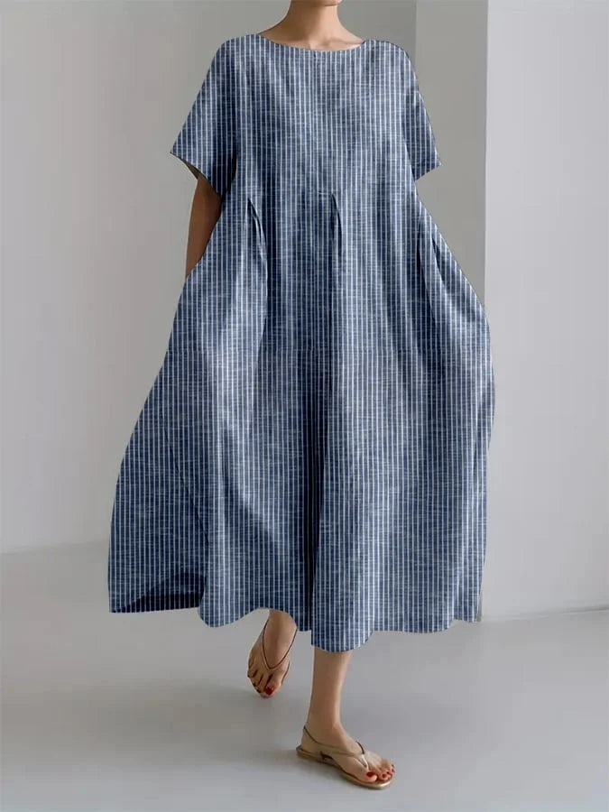 BIANCCA | Striped Retro Dress