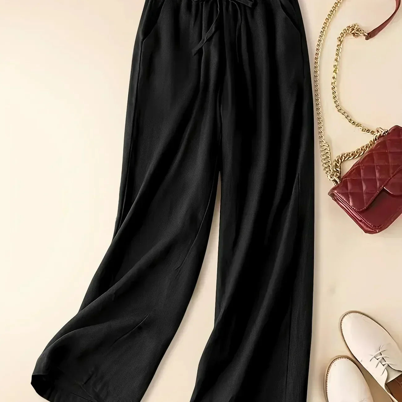 TINA | Loose Linen Trousers