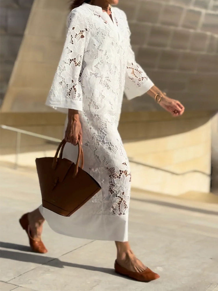 FRANCISCA | Elegant Dress with Edges