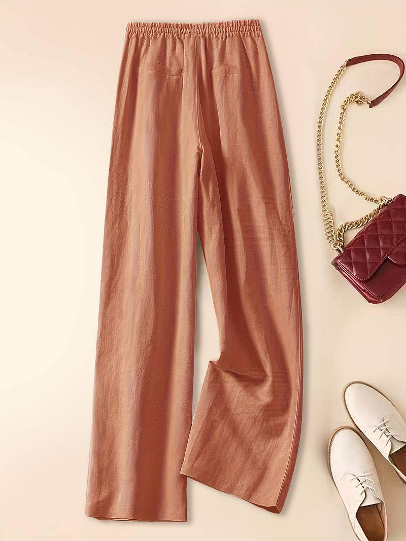 TINA | Loose Linen Trousers